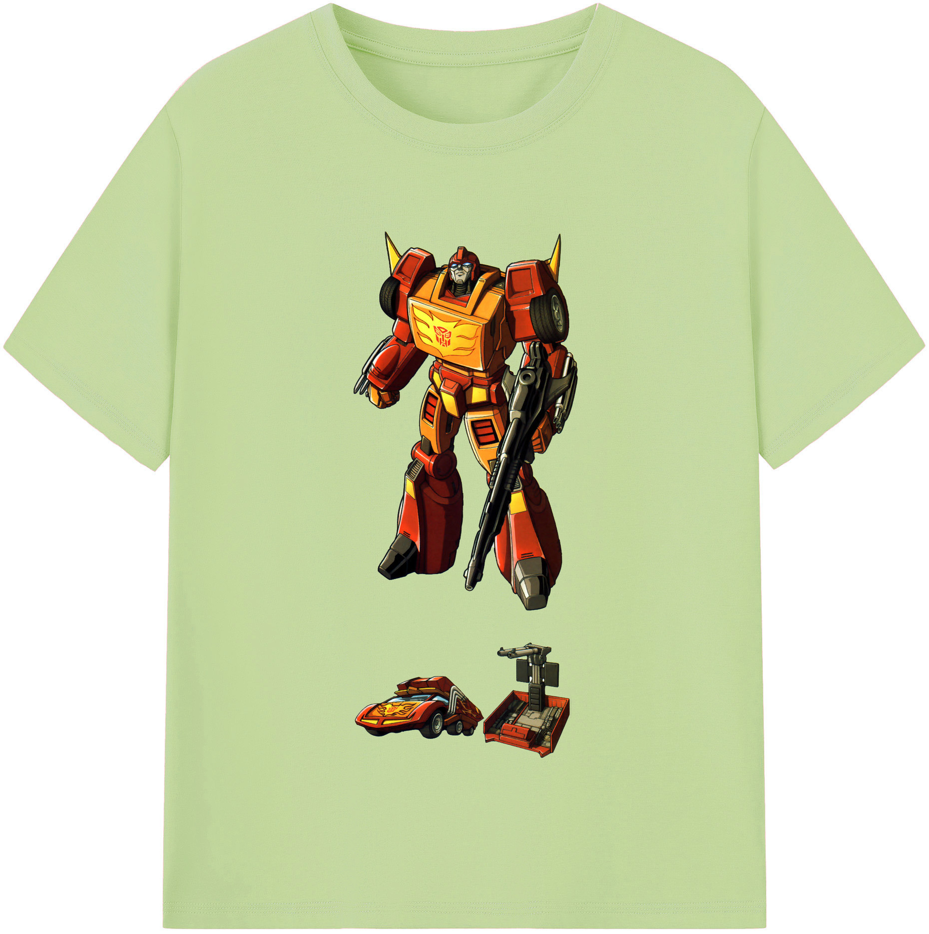 （画像用）  綿100％半袖Tシャツ（フロントプリント）